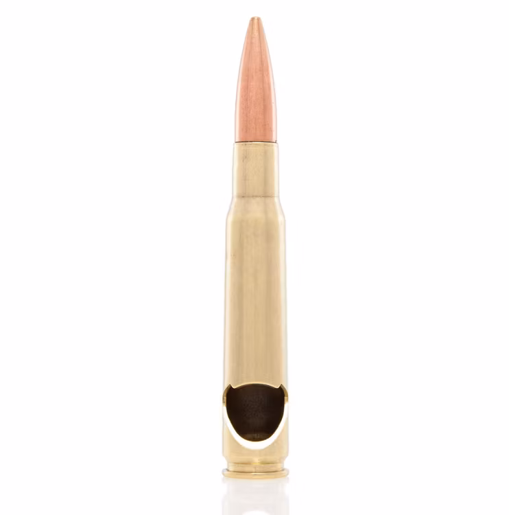 Lucky Shot - .50 Caliber Bullet Bottle Opener in Brass