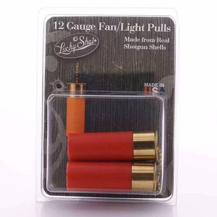 Lucky Shot - 12 Gauge car mirror hangers - Set of 2