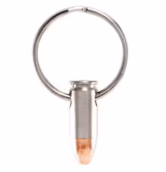 Lucky Shot - Keychain  in Brass