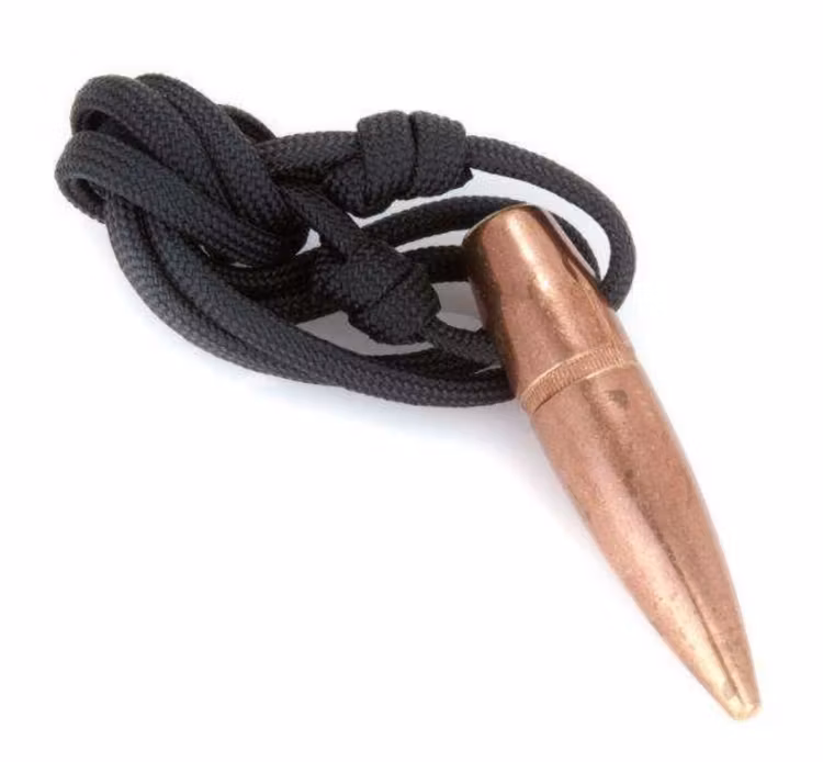 Lucky Shot - .50 Caliber Sniper Paracord Necklace