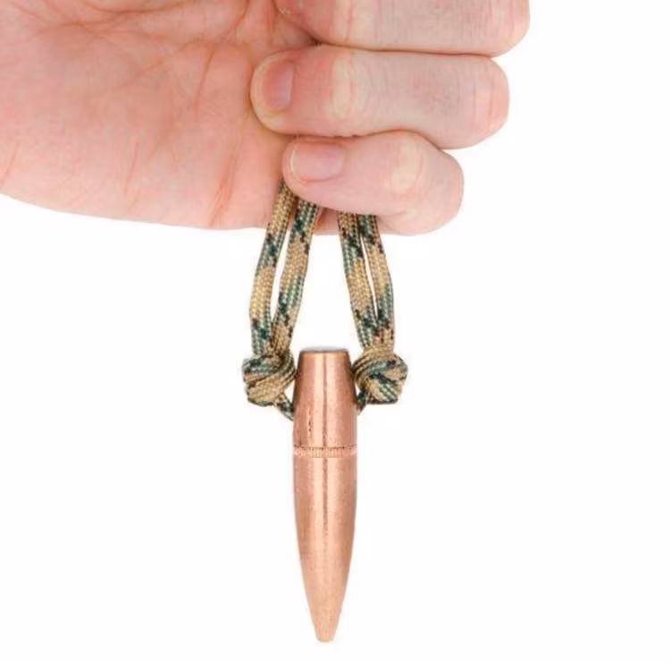 Lucky Shot - .50 Caliber Sniper Paracord Necklace