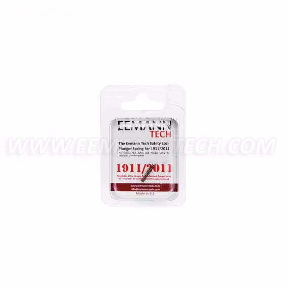 Eemann Tech - Saftey lock plunger spring for 1911/2011
