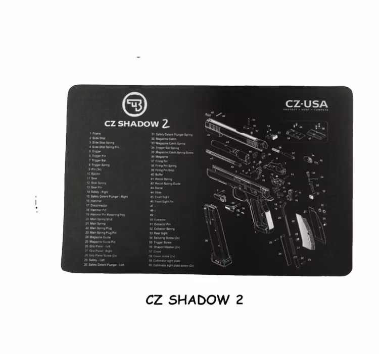 CZ shadow 2 Gun Cleaning Bench Mat
