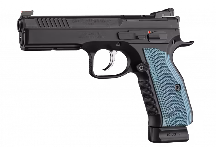 CZ Shadow 2 Optic Ready – 9 mm tävlingspistol med fiberkorn och optikförberedelse