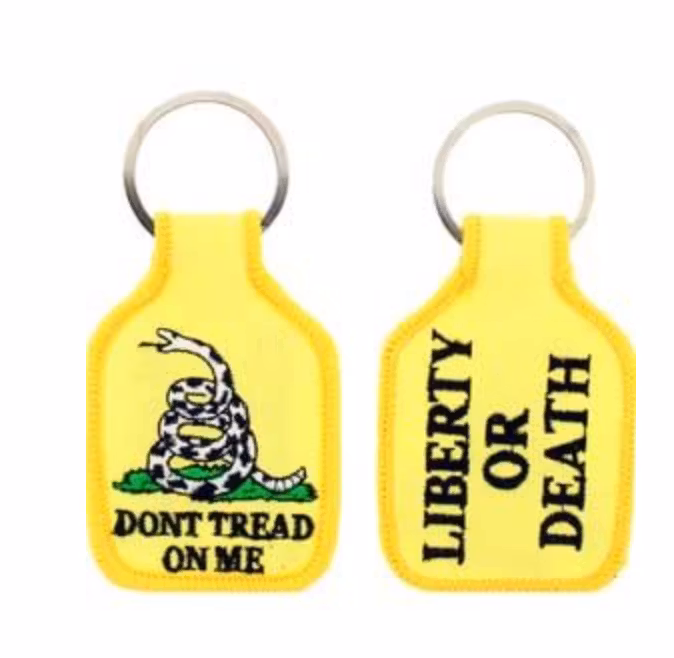Eagle Emblem - Key ring - Dont tread on me - embroided