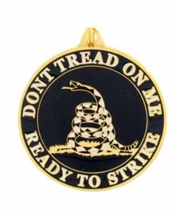 Eagle Emblem - Key ring - Dont tread on me