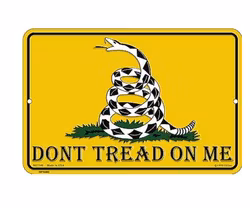 Eagle Emblem - Sign - Dont tread on me