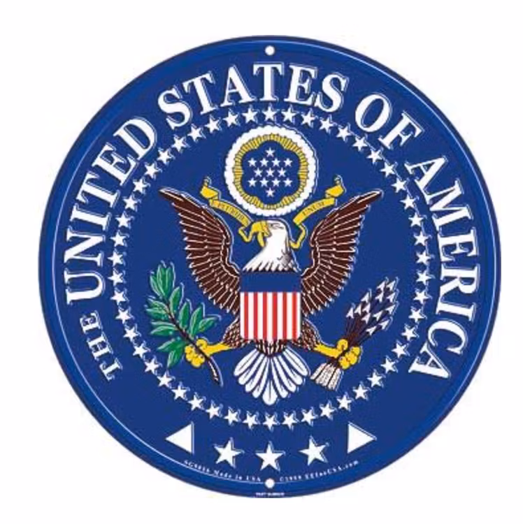 Eagle Emblem - Sign - United States of America