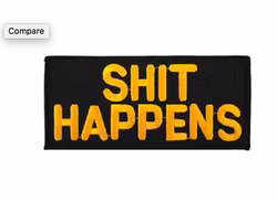 Eagle Emblem - Shit happens - Patch