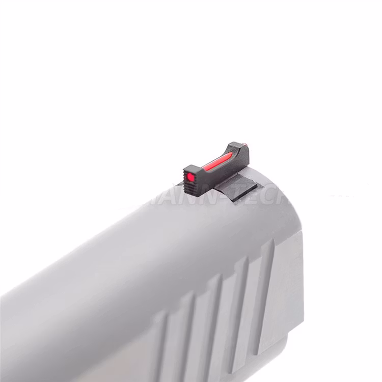 Eemann Tech - Front sight for 1911/2011, checkered with 1,5mm fiber optics rod