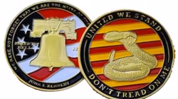 Challange coin - Dont tread on me