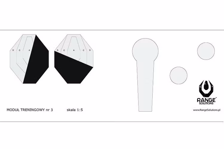 Range Solutions - Drill-3 Shooting Target