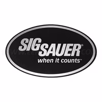Sig Sauer - When it counts  - Sticker
