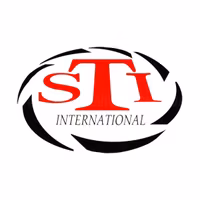 STI logo - Sticker