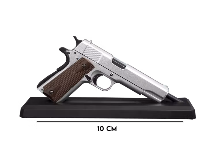GoatGuns - Mini 1911 Model - Silver