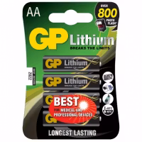 GP - Lithium AA 1.5V - 4 pack