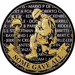 Eagle Emblem - Sign - Some gave all