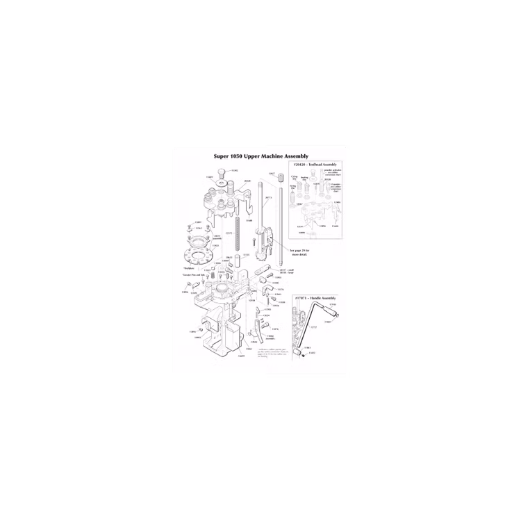 Dillon - Toolhead ratchet for Dillon super 1050
