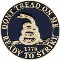 Eagle Emblem -  Dont tread on me - Pin