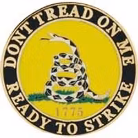 Eagle Emblem -  Dont tread on me - Pin