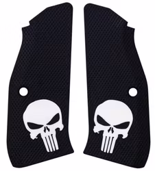 LokGrips - CZ Shadow 2 Thin Full Checkered - Punisher