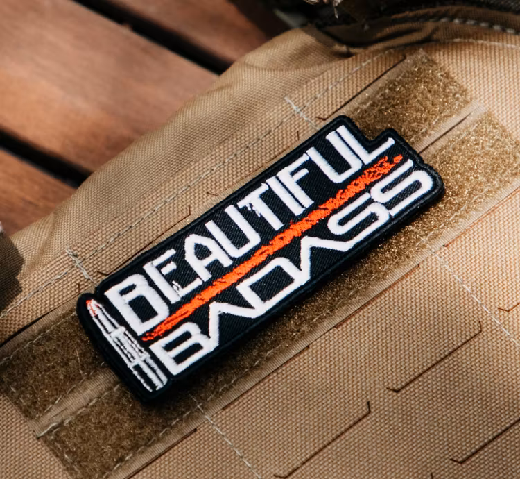Grunt Style - Beautiful Badass- Patch
