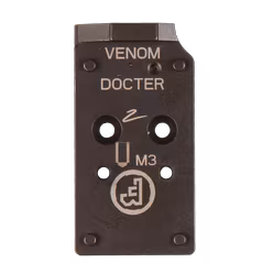 CZ - Shadow 2 OR - Red dot plate - Vortex, Venom, Docter - M3x8