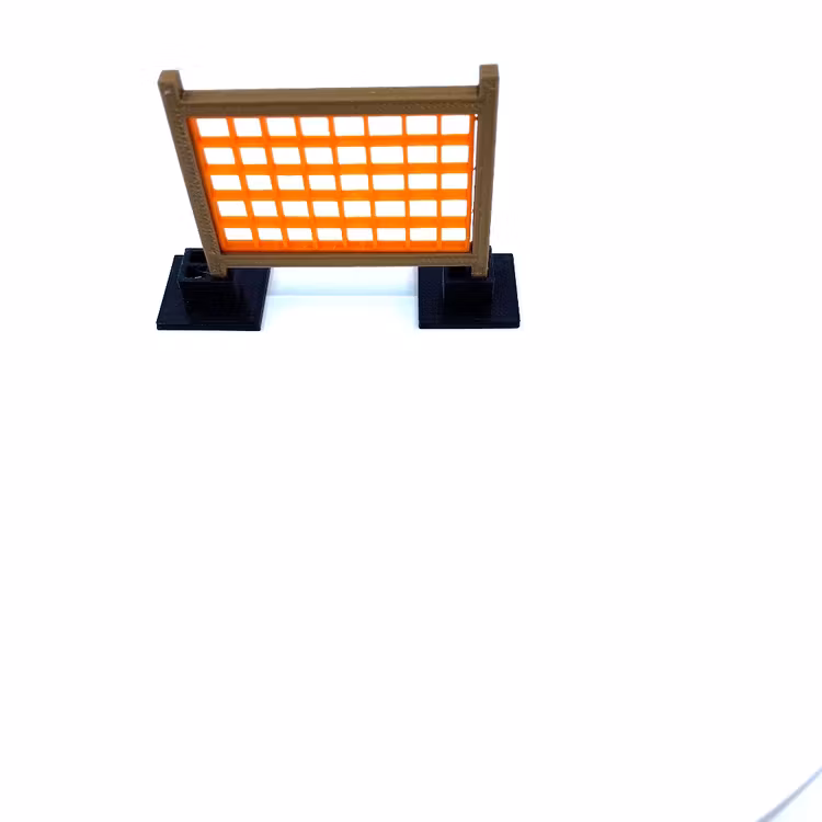 3D Stage Builder - IPSC 120cm - 4ft wall half