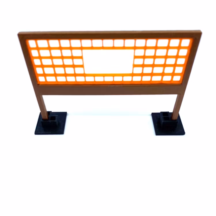 3D Stage Builder - IPSC 180cm/6ft wall port and look under