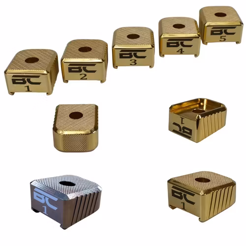 Boss - STI/BUL Open 2011 Brass Magazine Base Pad Set (5) × 1