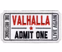 Valhalla Admit One - Patch