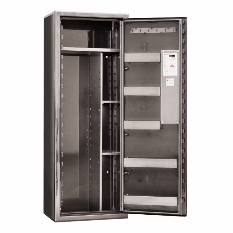 Scandinavian Safe - SP88 - Vapenskåp - SSF3492 - Raw Steel
