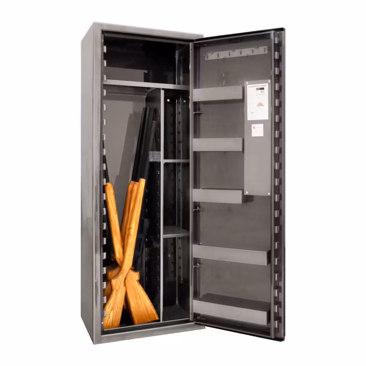 Scandinavian Safe - SP88 - Vapenskåp - SSF3492 - Raw Steel