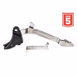 Zevtec - Fulcrum bar adjustable curved trigger for glock gen 5 9mm, .40, 357