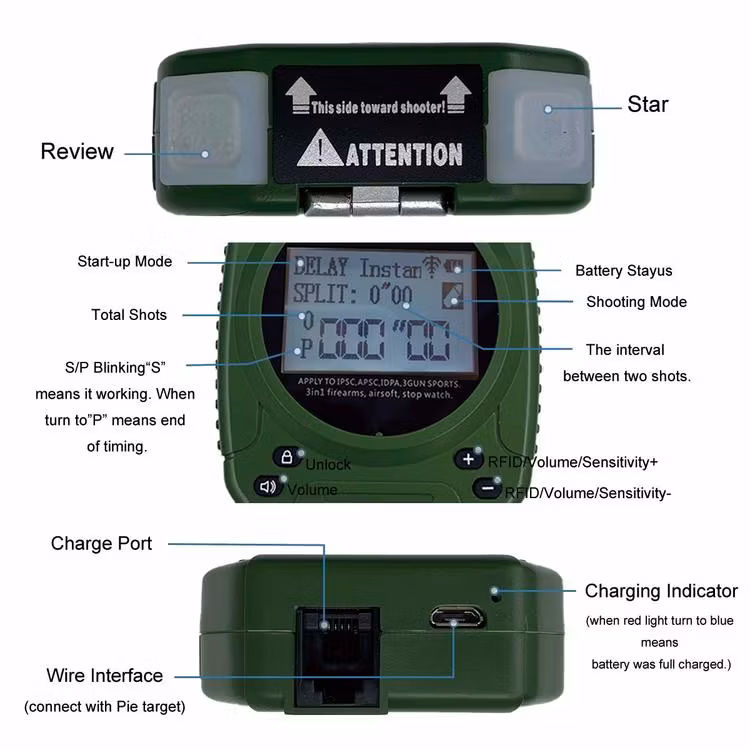 RangeMaster - Shooting Timer - P.I.E. timer