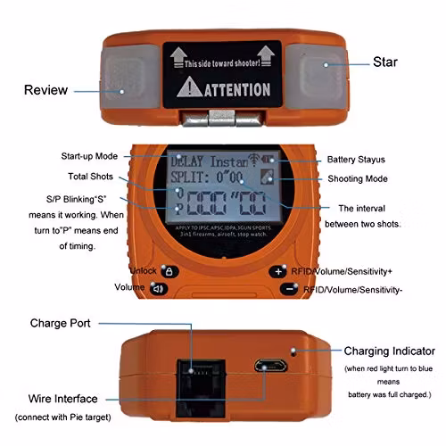 RangeMaster - Shooting Timer - P.I.E. timer