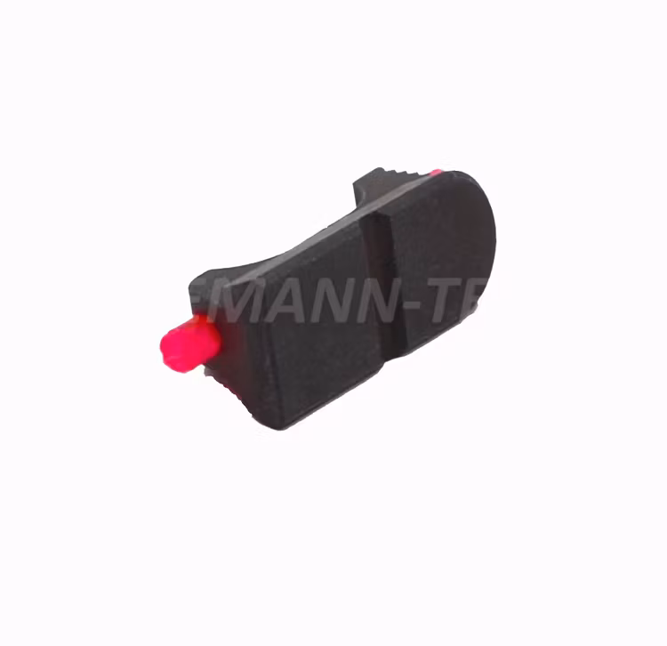Eemann Tech -  Front sight for CZ 75, CZ shadow 2, checkered with 1,5mm fiber optics rod