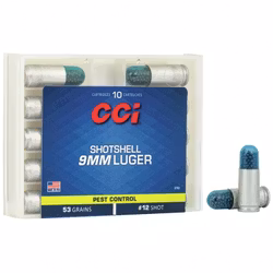 CCI - 9mm - 53 gr - Shotshell Ammunition - #12 Shot