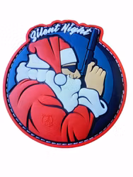 Silent Night - 3D rubber Patch