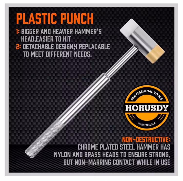 19-Pieces Gunsmith Punch Set and Gunsmithing Maintenance