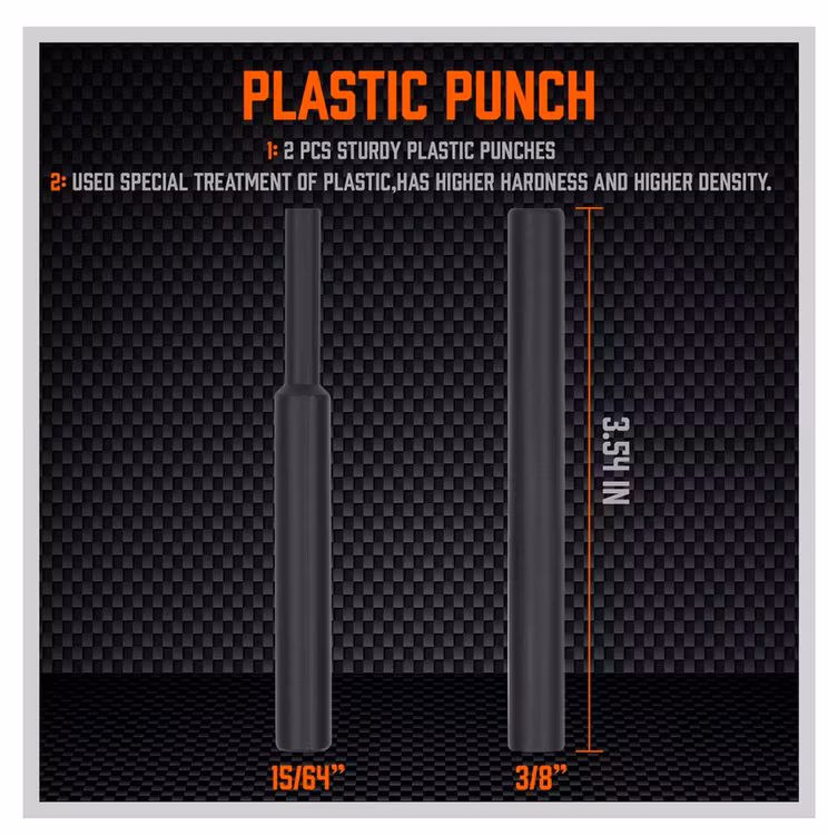 19-Pieces Gunsmith Punch Set and Gunsmithing Maintenance