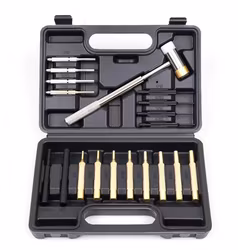 19-Pieces Gunsmith Punch Set and Gunsmithing Maintenance