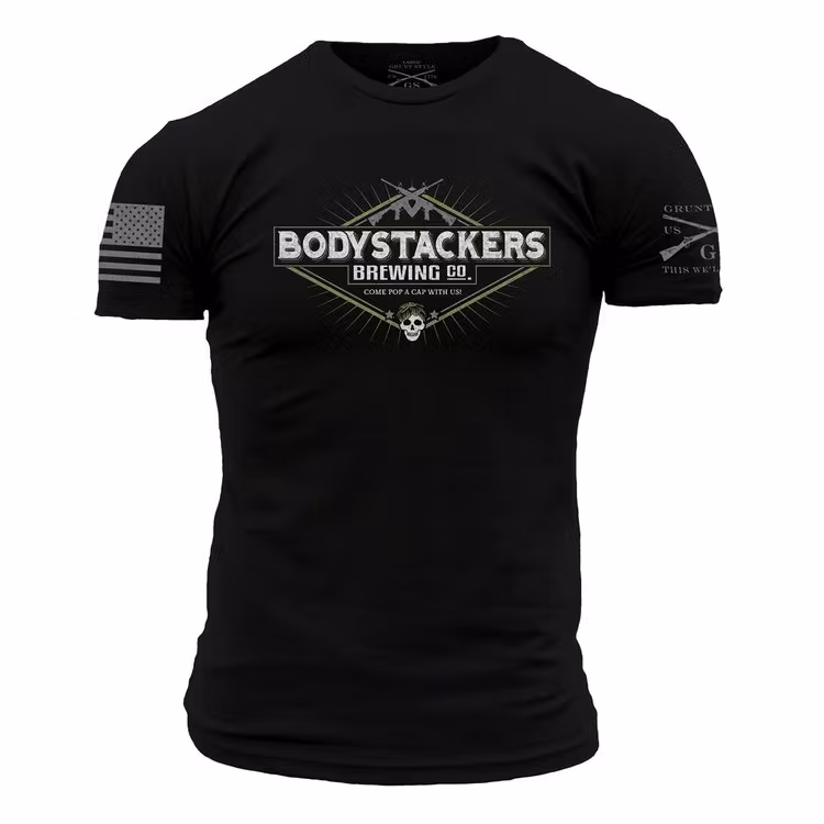 Grunt Style - Bodystackers brewing - T-Shirt - UTGÅTT