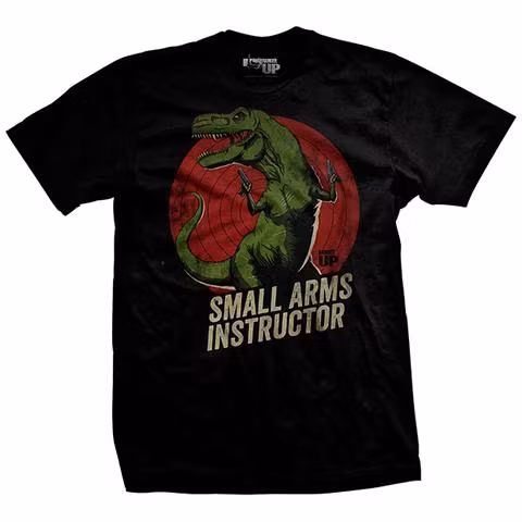 RU - T- Rex Small Arms Instructor  - T-Shirt - UTGÅTT