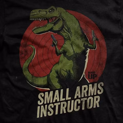 RU - T- Rex Small Arms Instructor  - T-Shirt - UTGÅTT