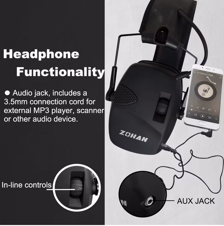 Electronic Shooting Ear Protection