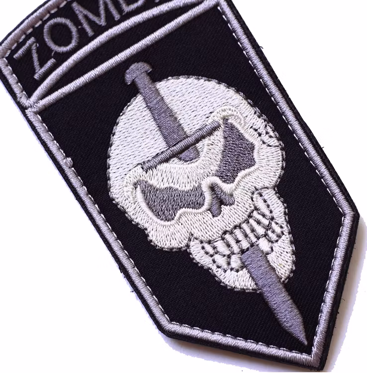 Military Army Badge "zombie" - Tactical Patch