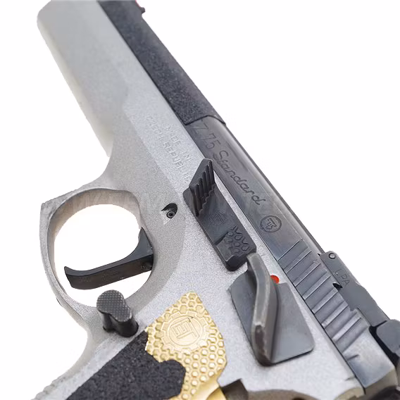 Eemann tech - Slide stop with thumb rest for  CZ 75 Tactical sport