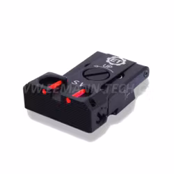 Eemann Tech - Adjustable rear sight with fiber optics for CZ SP-01 Shadow, CZ Shadow 2