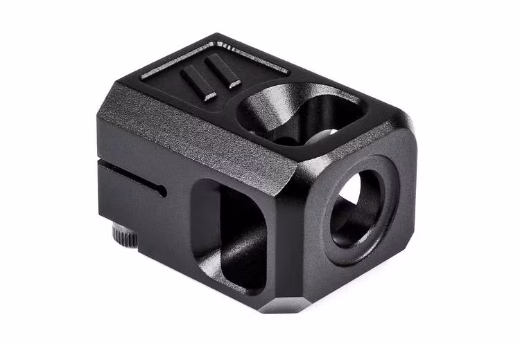 ZEV - Pro Compensator V2, 1/2x28 Threading, 9mm, Black